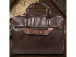 Чоловіча сумка-портфель Italico 9954-40 moro Коричнева 40x30x10 см TONY PEROTTI sum0029077 - мініатюра 8
