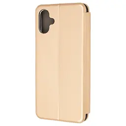 Чехол-книжка для Samsung Galaxy A06 (A065), G-Case, золотой, кожаный чехол-книжка из экокожи (PU) и TPU, с магнитом, с подставкой и вместительным кардхолдером, противоударный, защита всего корпуса, ArmorStandart (ARM80728) - мініатюра 2