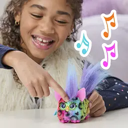 Іграшка інтерактивна Furby DJ Furblets Rain-Bow-Kat Mini Electronic Plush Toy (G1783) - мініатюра 7
