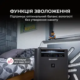 Очисник повітря Sharp KC-G40EUW - мініатюра 5