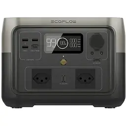 Портативна зарядна станція EcoFlow RIVER 2 MAX Switzerland Version 500 Вт 512Wh (99-00021308)