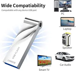 Флешнакопичувач флешка 1000 гб 1тб Usb 2.0 - мініатюра 4
