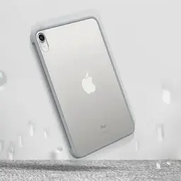 Чохол-накладка BeCover Transparancy Shell Edge Gray для Apple iPad Air 11" M2/M3 2024/2025 (711686) - мініатюра 2