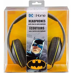 Навушники eKids/iHome Warner Bros Batman Mic (RI-M40BM.FXV7) - мініатюра 5