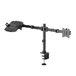 Настільне кріплення для монітора та ноутбука OfficePro 17-49" Black (MA113B) - мініатюра 2