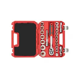 Набір інструментів 1/2" 21 од. Intertool ET-9021 у кейсі - мініатюра 3