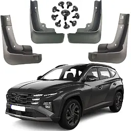 Бризковики для Hyundai Tucson (NX4) 2021- Short Wheel Комплект 4 шт