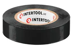 Стрічка електроізоляційна Intertool ізолента 15 м чорна в упаковці 10 шт. - мініатюра 2