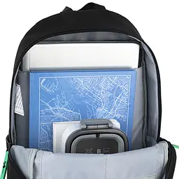 Рюкзак GoPack Education Teens 188M-4 чорний Чорний (GO26-188M-4) - мініатюра 11