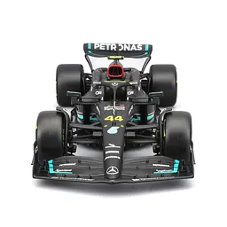 Автомодель з фігуркою Bburago Mercedes‑AMG Petronas F1 W15 (18-28069 (#44)) - мініатюра 5