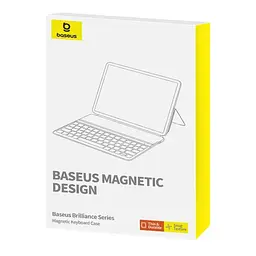 Клавіатура Baseus Brilliance Series Magnetic Keyboard Case для Pad Mini 6 8. 3″ Cluster чорний (з Simple Series Type-C Cable) - мініатюра 2