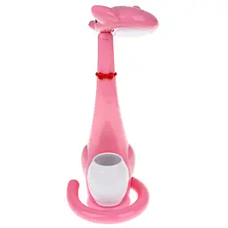 Настільна лампа Brille лед дитяча маленька для школяра TP-052 6W LED Pink / WH - мініатюра 11