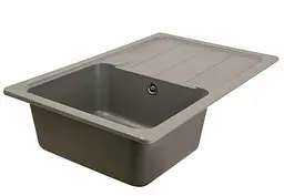 Кухонна мийка VALESO 7850 VERONA матова Сірий мусон (SP000047341) - мініатюра 3