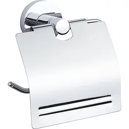 Тримач туалетного паперу з кришкою VBI Venus chrome VBI-040013CH, Хром