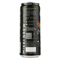 Пиво Mikki Brew Go to Fest, світле, нефільтроване, 5,7%, з/б, 0,33 л - мініатюра 2