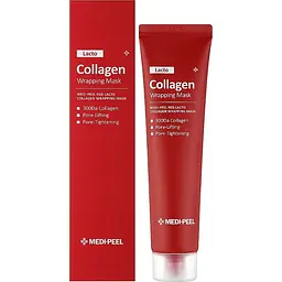 Зміцнювальна маска-плівка для обличчя Medi-Peel Red Lacto Collagen Wrapping Mask з колагеном 70 мл - мініатюра 2