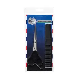 Набір для стрижки волосся та бороди The Shave Factory Hair/Beard Scissors Comb Set