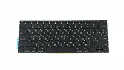 Клавіатура для ноутбука APPLE (MacBook Pro Retina: A1708 (2016-2017)) rus, black, SMALL Enter, підсвічування клавіш(оригінал) - мініатюра 2