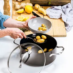 Каструля GreenPan Copenhagen з кришкою 20 см 3.1 л (CC003345-001) - мініатюра 5