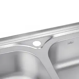 Кухонна мийка Kroner KRP Satin - 5080Z (0,8 мм) (CV022822) - мініатюра 7