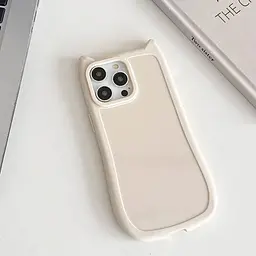 Чохол TPU Cat для Apple iPhone 13 Pro (6.1) Antique White - мініатюра 5