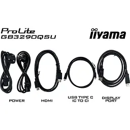 Монітор 31.5" Iiyama GB3290QSU-B1 QHD IPS 240Hz (GB3290QSU-B1) - мініатюра 15