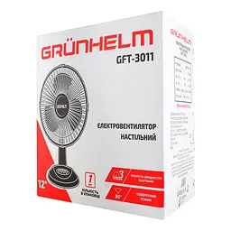 Вентилятор настільний Grunhelm GFT-3011 (76091) - мініатюра 3