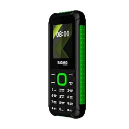 Мобільний телефон mobile X-style 18 Track, Black/Green Sigma teh0020345 - мініатюра 2
