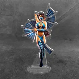 Акрилова колекційна фігурка Мортал комбат Mortal Kombat Кітана (1) 15 см