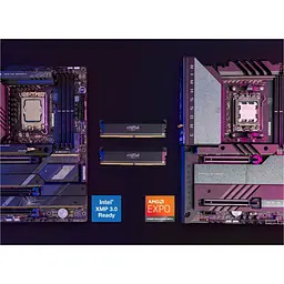 Модуль пам'яті DDR5 Crucial 2x32GB 6400MHz Pro OC Black (CP2K32G64C40U5B) [147387] - мініатюра 6