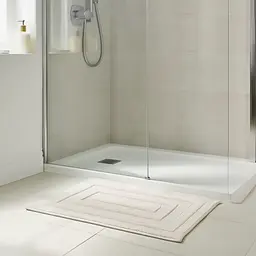 Килимок для ванної кімнати 60*90 см із мікрофібри сірий Colorful Home CH-1806-30G - мініатюра 2