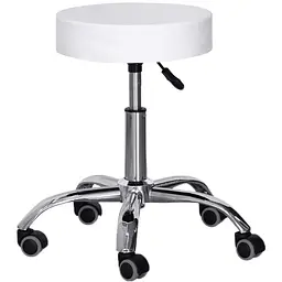Крісло для майстра Mealux Hommex Elise White (H-115 White)