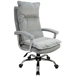 Офісне крісло Примтекс плюс Flex Chrome MF VL-85 PK, оксамит сірий (Flex Chrome MF VL-85 PK) - миниатюра 2