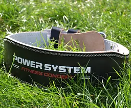 Пояс для важкої атлетики Power шкіряний Power system M fit0012588 - мініатюра 4