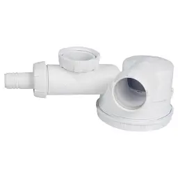 Сифон для кухонної мийки Espace 1½"×Ø40мм WIRQUIN (9542420) - миниатюра 3