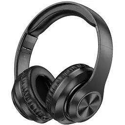 Bluetooth Стерео Гарнітура Borofone BO24, BT5.3, 200mAh, 6h, Чорний