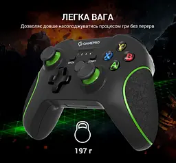 Геймпад джойстик GamePro MG-650 Black 2.4G PC/PS3/Android - мініатюра 12