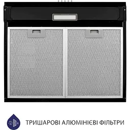 Витяжка пласка Minola HPL 514 BL - мініатюра 6