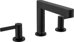 Змішувач для умивальника Hansgrohe Finoris 76033670 чорний матовий