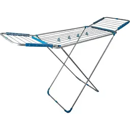 Сушарка для одягу металева Dogrular AVRORA 17009-SILVER сіро-блакитна - мініатюра 4