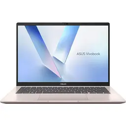 Ноутбук ASUS Vivobook 14 M1407KA-LY230 (14 FMI, Ryzen 5 AI 330, 16 GB, 512 SSD, UMA, DOS) Platinum Gold (90NB15H2-M00DV0)