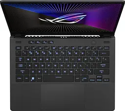Ноутбук ASUS ROG Zephyrus G14 GA402XY-N2046X 14' QHD+ IPS, AMD R9-7845HX, 32GB, F1TB, NVD4090-16, Win11P, Сірий (90NR0BJ4-M00320) - мініатюра 2