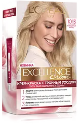 Фарба для волосся L'Oreal Paris Excellence Creme відтінок 10.13 легендарний блонд 176 мл (A9950000)