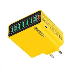 Зарядний пристрій універсальний Voltronic BK318 Fast Charger 8xUSB QC 3.0 65 W