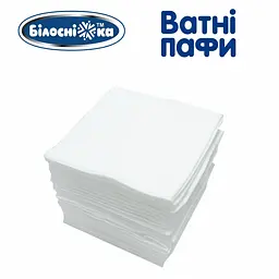 Ватні пафи Білосніжка для дітей 100 x 100 мм 100 шт. - мініатюра 7