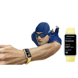 Розумний браслет - годинник Huawei Band 9 lemon yellow (55020BYD) жовтий - мініатюра 8