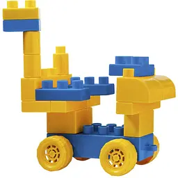 Конструктор Wader Kids Blocks 90 елементів (41296) - мініатюра 4