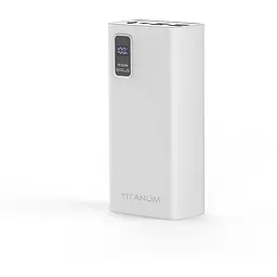 Повербанк Titanum 728S 30000 mAh 22.5W White  (TPB-728S-W) - мініатюра 2