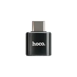 Adapter Hoco UA5 Type-C -> USB Black - мініатюра 2