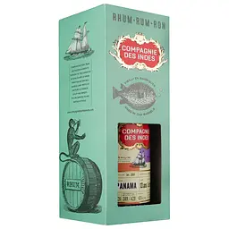 Ром Compagnie des Indes Single Cask Panama, 13 yo, 43%, 0,7 л, у подарунковій упаковці - мініатюра 5